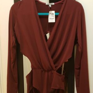 Cut out body suit